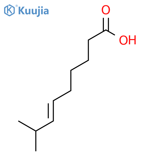 (6E)-8-Methyl-6-nonenoic Acid structure