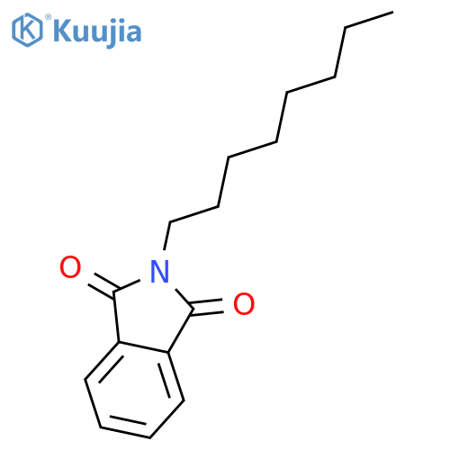 2-Octylisoindoline-1,3-dione structure