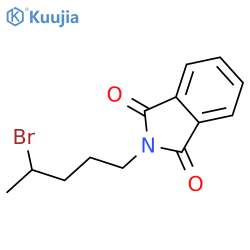 2-Bromo-5-phthalimidopentane structure