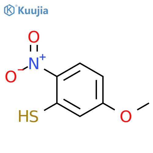 5-methoxy-2-nitrobenzenethiol structure