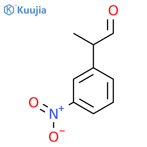 2-(3-Nitrophenyl)propanal structure