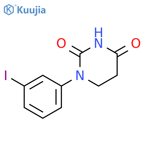 2,4(1H,3H)-Pyrimidinedione, dihydro-1-(3-iodophenyl)- structure