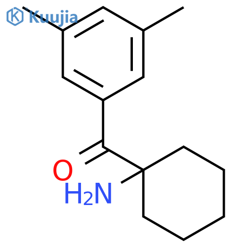 METHANONE, (1-AMINOCYCLOHEXYL)(3,5-DIMETHYLPHENYL)- structure