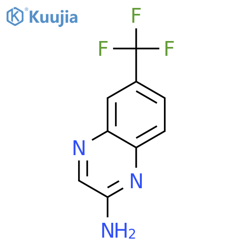 6-(Trifluoromethyl)quinoxalin-2-amine structure
