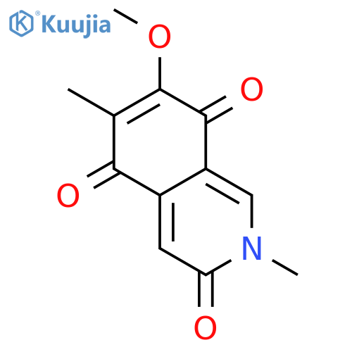 3,5,8(2H)-Isoquinolinetrione,7-methoxy-2,6-dimethyl- structure