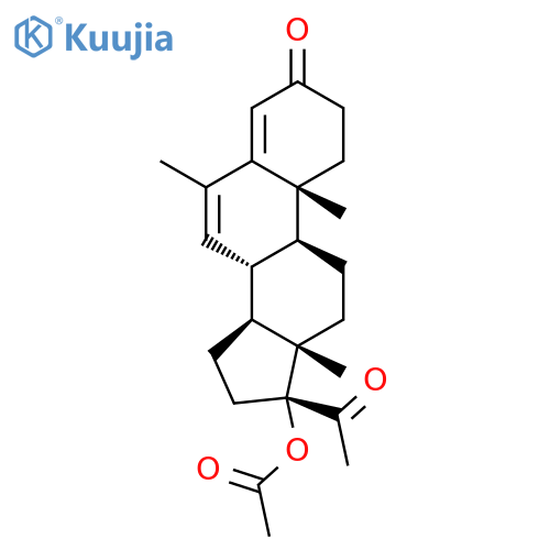 Megestrol acetate structure