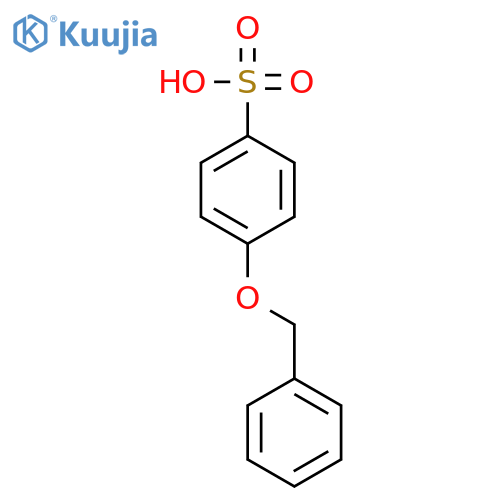 4-(benzyloxy)benzenesulfonic acid structure