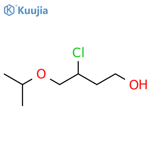1-Butanol, 3-chloro-4-(1-methylethoxy)- structure