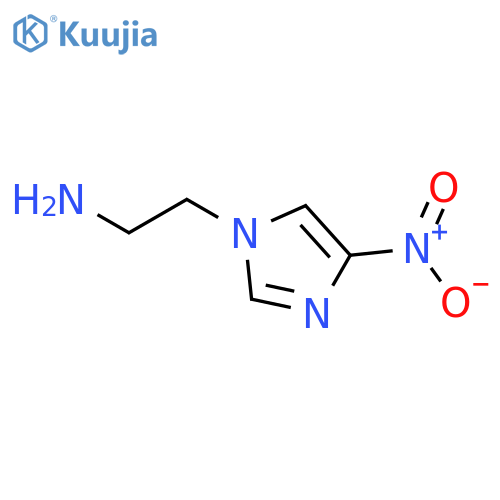 4-nitro-1H-Imidazole-1-ethanamine structure