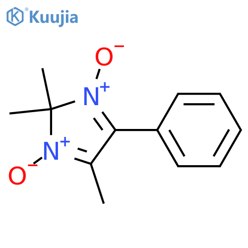 2H-IMIDAZOLE, 2,2,4-TRIMETHYL-5-PHENYL-, 1,3-DIOXIDE structure
