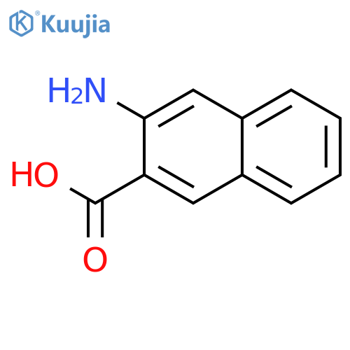 3-Amino-2-naphthoic acid structure