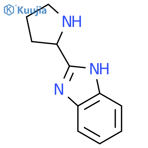 2-Pyrrolidin-2-yl-1H-benzimidazole structure