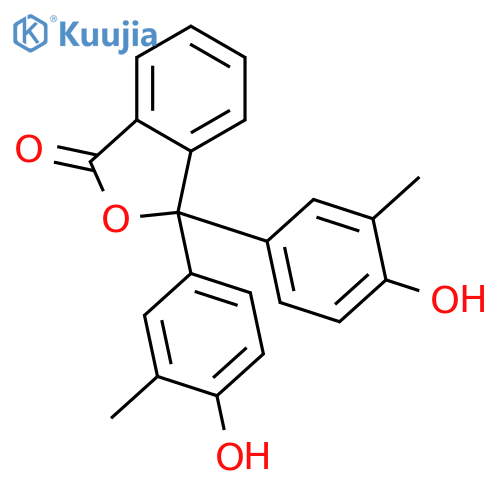 o-Cresolphthalein structure