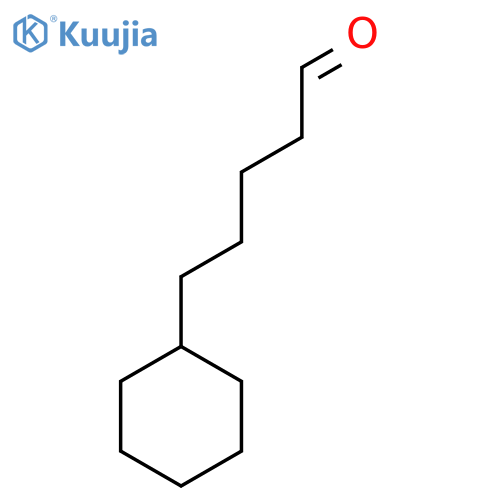 5-cyclohexylpentanal structure