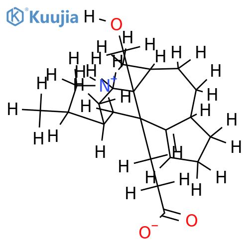 O20-Deacetyl-5-de(acetyloxy)-8,9-didehydro-2-deoxy-8,12-dihydro-9,22-secoyuzurimin-23-oic acid structure