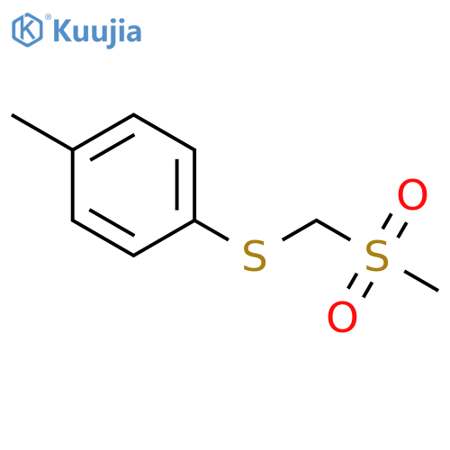 METHYLTHIOMETHYL P-TOLYL SULFONE structure