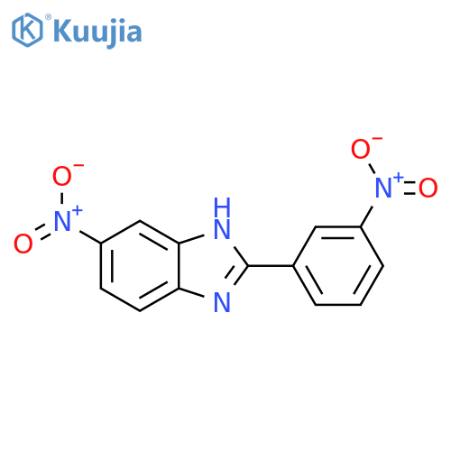 1H-Benzimidazole, 5-nitro-2-(3-nitrophenyl)- structure