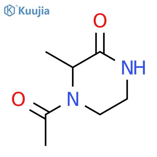4-acetyl-3-methylpiperazin-2-one structure