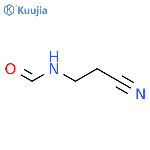 Formamide,N-(2-cyanoethyl)- structure
