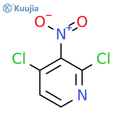 2,4-Dichloro-3-nitropyridine structure