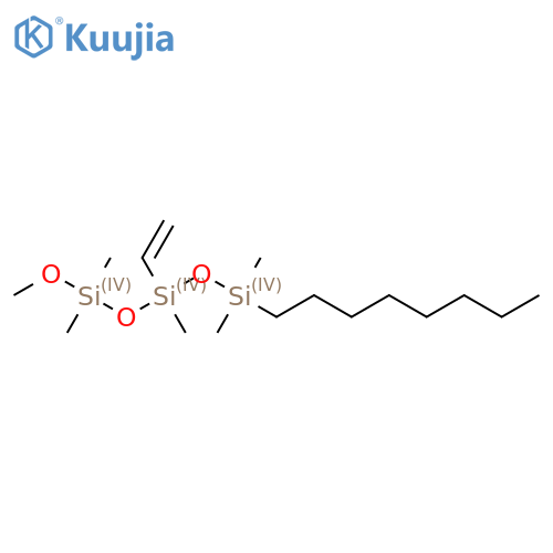 VINYLMETHYLSILOXANE-OCTYLMETHYLSILOXANE-DIMETHYLSILOXANE TERPOLYMER structure