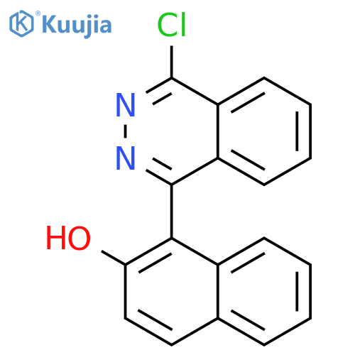 2-Naphthalenol, 1-(4-chloro-1-phthalazinyl)- structure