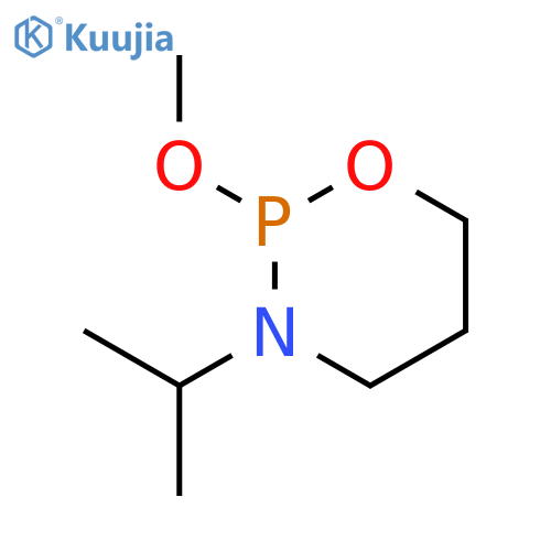 2H-1,3,2-Oxazaphosphorine, tetrahydro-2-methoxy-3-(1-methylethyl)- structure