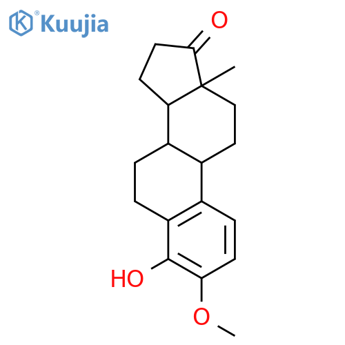 Estra-1,3,5(10)-trien-17-one,4-hydroxy-3-methoxy- structure