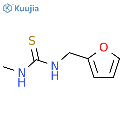 1-(furan-2-ylmethyl)-3-methylthiourea structure