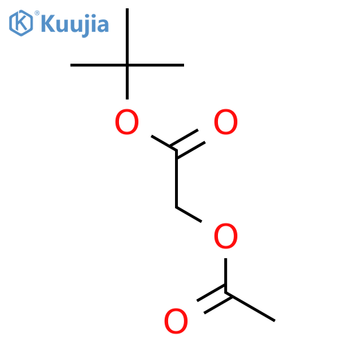 tert-butyl 2-(acetyloxy)acetate structure