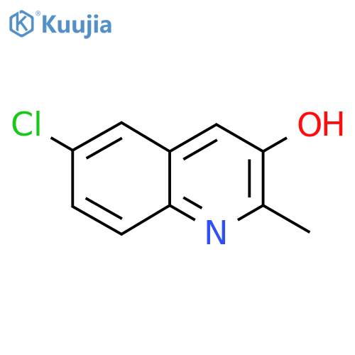 6-Chloro-2-methylquinolin-3-ol structure