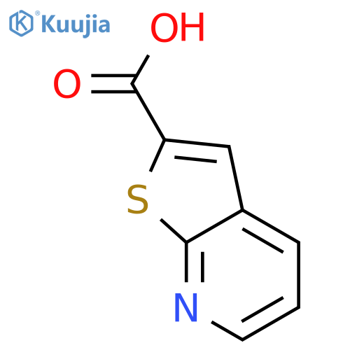 Thieno[2,3-b]pyridine-2-carboxylic acid structure