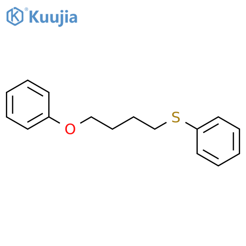 4-phenoxybutylsulfanylbenzene structure