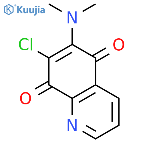 Streptonigrin Analog (n(methyl)2-cl) structure