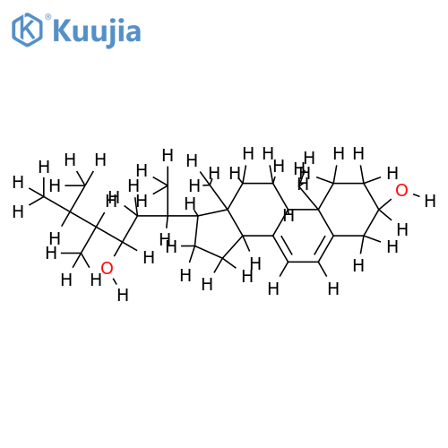 ergosta-5,7-diene-3beta,23xi-diol structure
