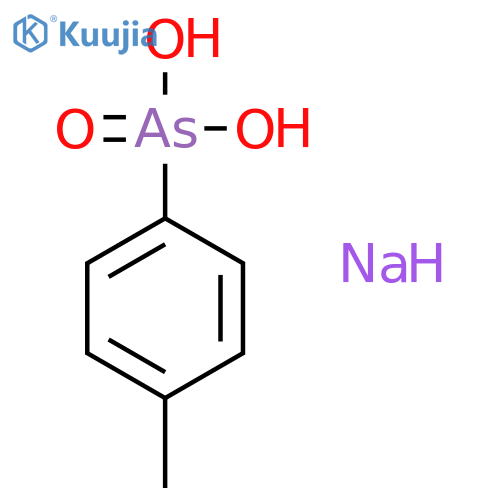 arsonic acid, As-(4-methylphenyl)-, sodium salt (1:1) structure