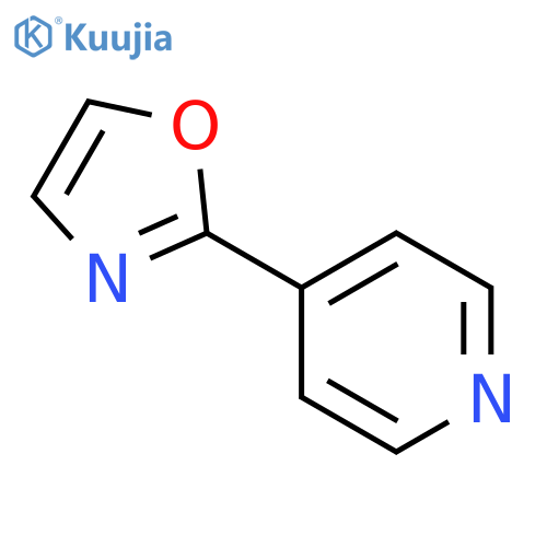 2-pyridin-4-yl-1,3-oxazole structure
