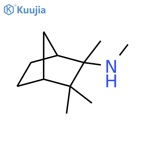 N,2,3,3-tetramethylbicyclo2.2.1heptan-2-amine structure