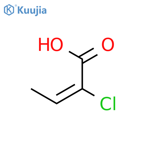 2-chlorocrotonic acid structure