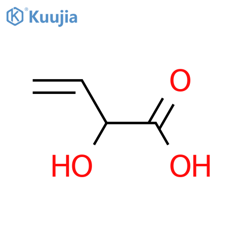 2-hydroxybut-3-enoic acid structure