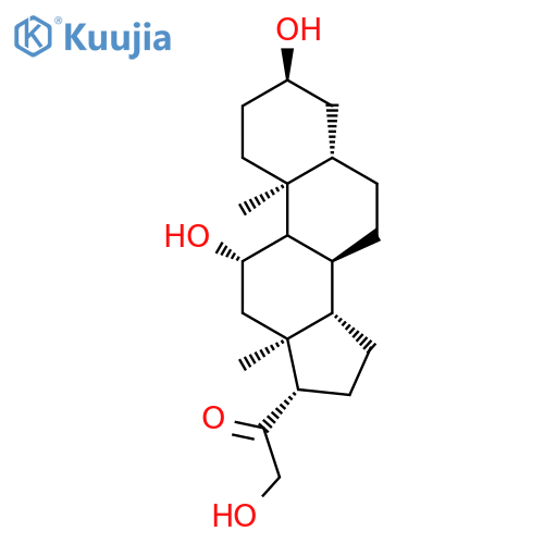 Allotetrahydrocorticosterone structure