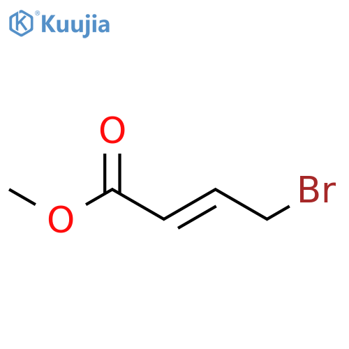 Methyl 4-bromocrotonate structure