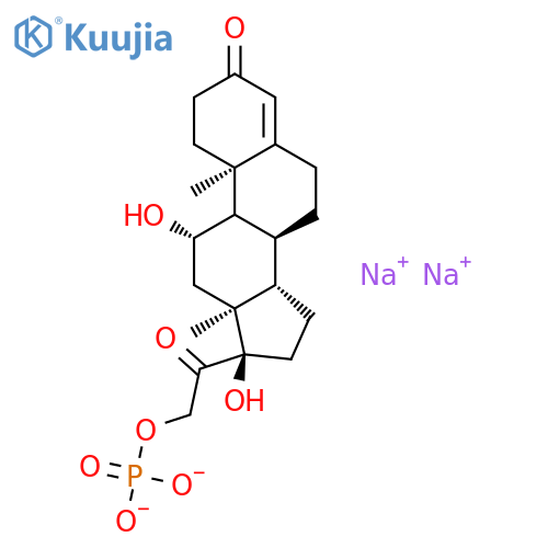Hydrocortisone sodium phosphate structure