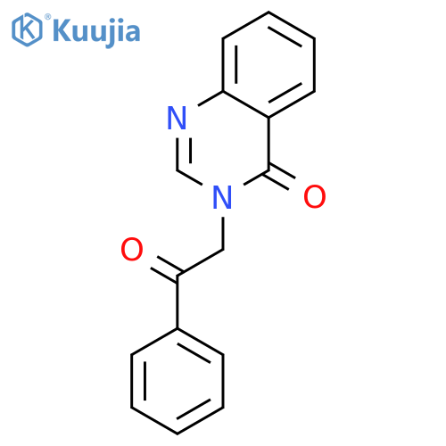 4(3H)-Quinazolinone, 3-(2-oxo-2-phenylethyl)- structure
