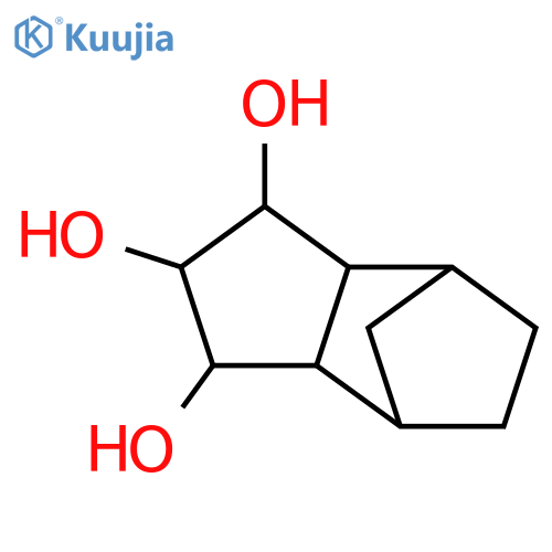 4,7-Methano-1H-indenetriol,octahydro- (9CI) structure