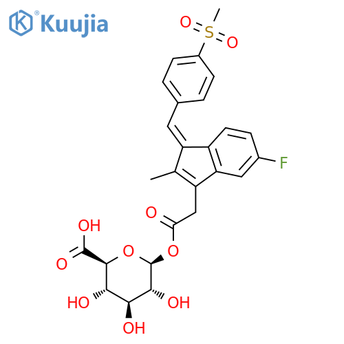 Sulindac Sulfone Acyl-β-D-Glucuronide structure