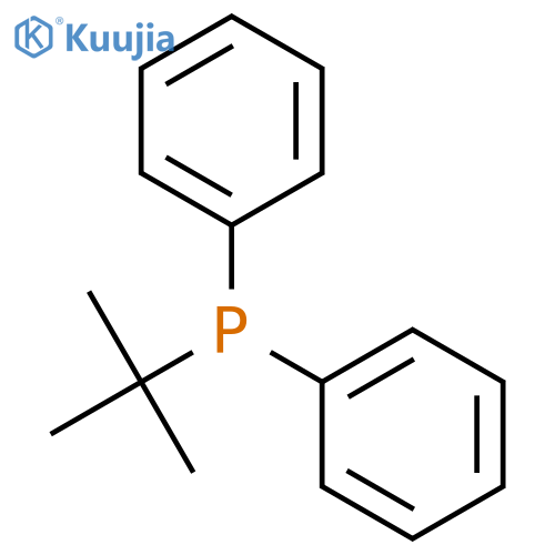 tert-Butyldiphenylphosphine structure