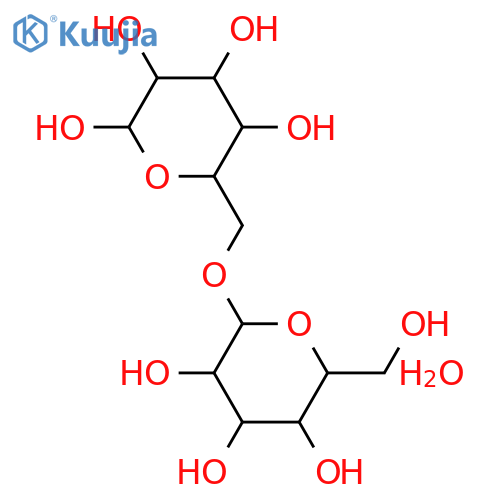 6-O-ALPHA-D-GALACTOPYRANOSYL-D-GLUCOPYRANOSE MONOHYDRATE structure