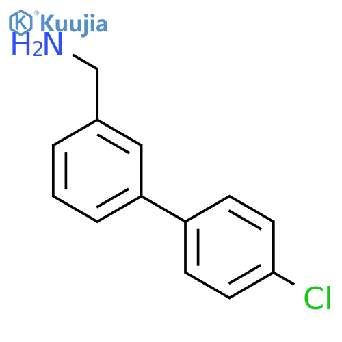 4'-Chloro-biphenyl-3-methanamine structure