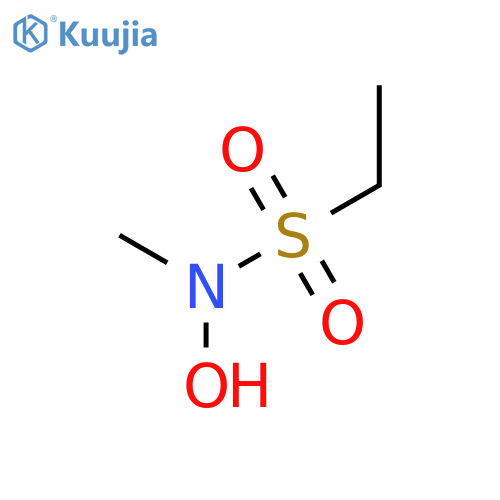 N-hydroxy-N-methylethane-1-sulfonamide structure